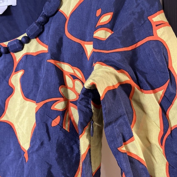 Ann Taylor Loft Dress 2p Petite Mod Floral Short “Great Condition” - Picture 3 of 5